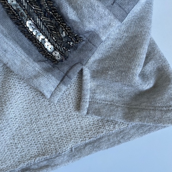 Anthropologie Deletta long sleeve top with sequins size XS - Picture 5 of 11